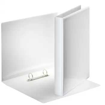 Esselte Panorama Ringbinder A4, 2 x 25 mm Ringbinder Weiß