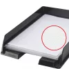 Esselte Premium A5-Mappe, Projektmappe, A5, Polypropylen (PP), Transparent, Hochformat, 40 Blatt