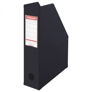Esselte Magazin-Sammler Vivida A4/70 mm, Schwarz, Polyvinylchlorid (PVC), A4, 270 g