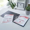 Esselte Tasche Heavy Duty 105my A4, 210 x 297 mm (A4), Transparent, Polypropylen (PP), Oben, 0,105 mm, 230 mm