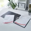 Esselte Pocket 75my A4, 210 x 297 mm (A4), Transparent, Polypropylene (PP), Hochformat, Oben, 0.075 mm