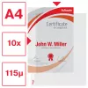 Esselte Premium Pocket A4, oben und links offen, 30 % vorverbraucherrecycelter Kunststoff