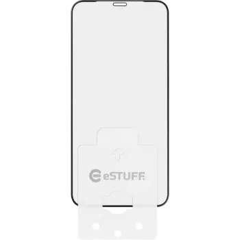 eSTUFF Apple iPhone 12/12 Pro 10 Stück Schwarz Vollabdeckungsglas
