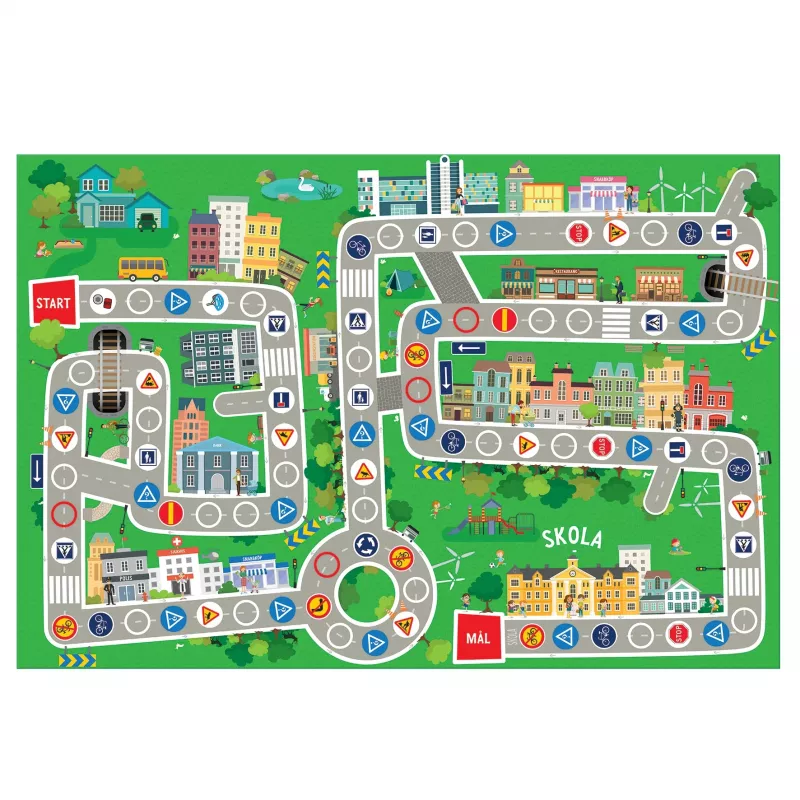 Barbo Toys Verkehrsspiel Brettspiel Lernen