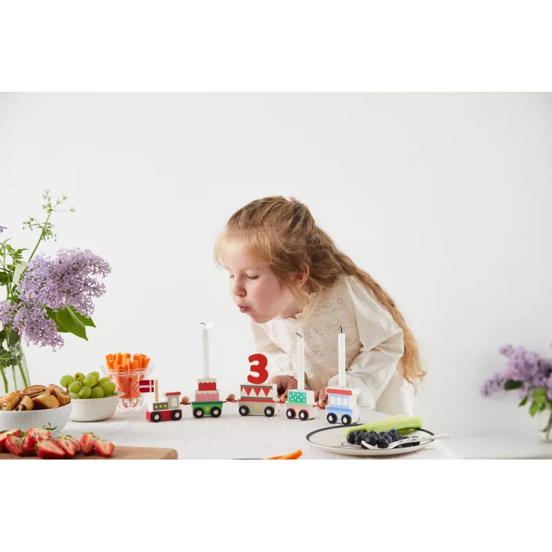 Barbo Toys 6098 Party-Spiel/Spielzeug Geburtstagszug