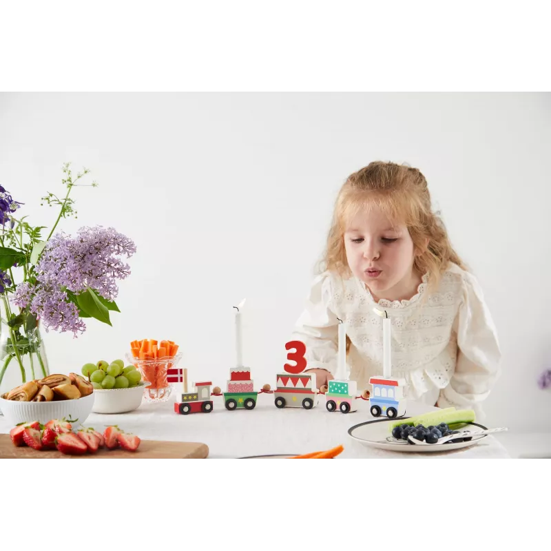Barbo Toys 6098 Party-Spiel/Spielzeug Geburtstagszug