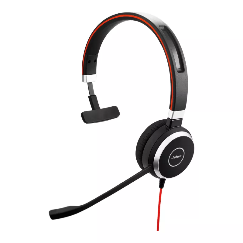 Jabra Evolve 40 MS, Mono, USB-C, Kabelgebunden, Büro/Callcenter, 20 - 20000 Hz, 142.5 g, Headset, Schwarz