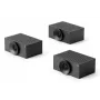 Jabra Cam Crew, 92°, 65°, Cam Crew (3 Kameras);4 x Regionales Netzkabel;AC/DC-Netzteil mit regionalen Netzsteckern;1 x..., Microsoft Teams Rooms;Zoom Room, 90 mm, 122 mm