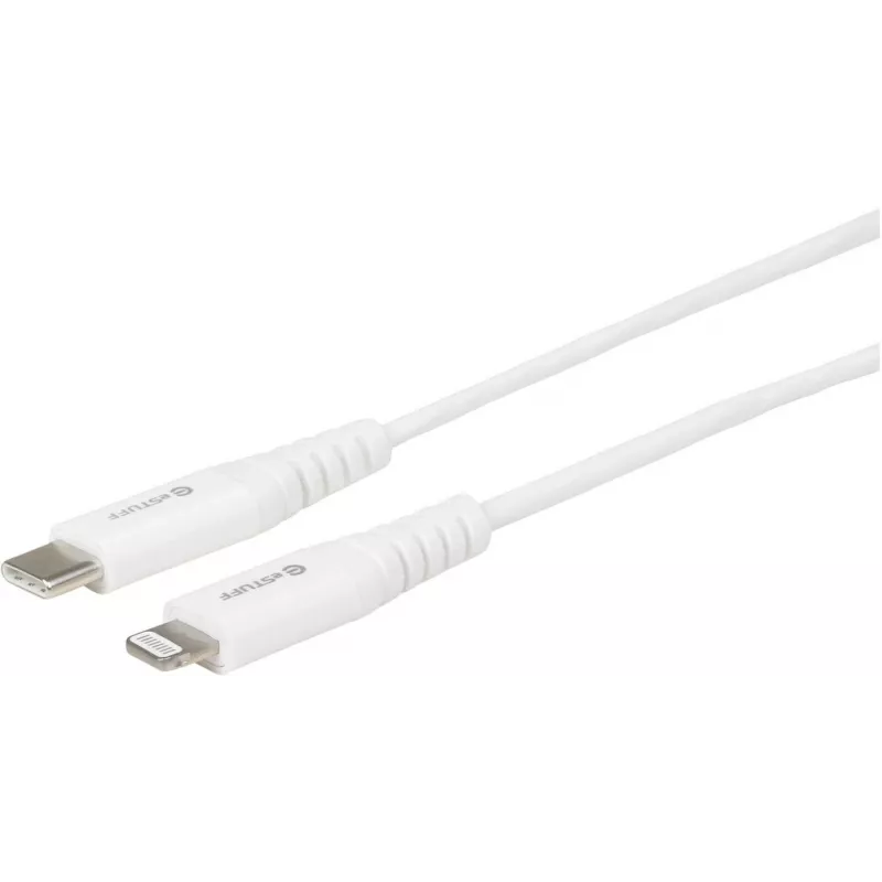 eSTUFF ES602101 Lightning-Kabel 1 m Weiß
