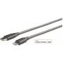 eSTUFF ES602160 Lightning-Kabel 1 m Edelstahl