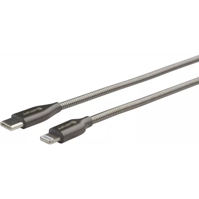 eSTUFF ES602160 Lightning-Kabel 1 m Edelstahl