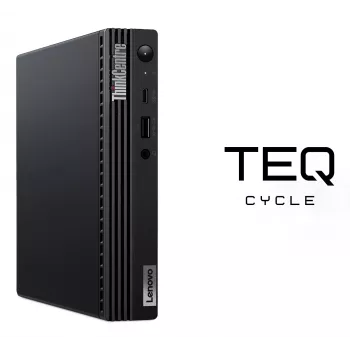 Teqcycle Lenovo Thinkcentre M70Q Intel® Core™ i5 i5-10400T 16 GB DDR4-SDRAM 256 GB SSD Windows 11 Pro Mini-PC Schwarz