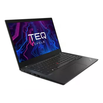 Teqcycle Lenovo Thinkpad T14s G2 AMD AMD Ryzen™ 7 PRO PRO 5850U Laptop 35,6 cm (14 Zoll) Full HD 16 GB DDR4-SDRAM 512 GB SSD Wi-Fi 6 (802.11ax) Windows 11 Pro Deutsch Schwarz