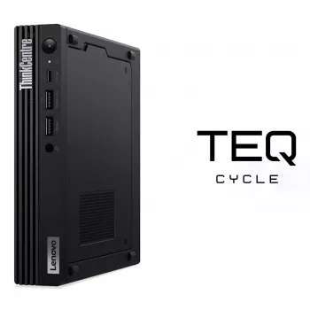 Teqcycle Lenovo ThinkCentre M80q Intel® Core™ i5 i5-10500T 16 GB DDR4-SDRAM 256 GB SSD Windows 11 Pro Mini-PC Schwarz