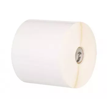 Gestanzte Etiketten Zebra Z-Ultimate 3000T Weiß Permanentkleber 10,2x6,4 cm