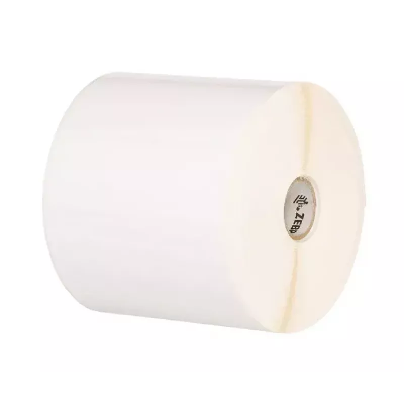 Gestanzte Etiketten Zebra Z-Ultimate 3000T Weiß Permanentkleber 10,2x6,4 cm