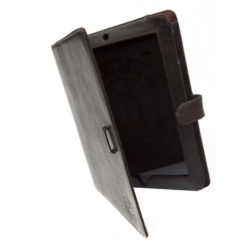 Folio Tablet-Hülle d bramante Hunter Dark für iPad 2, Leder, 24,6 cm (9,7 Zoll)