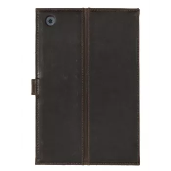 Tablet-Hülle Bramante FCIMHD000273 Folio für iPad Mini, Leder, Standmodus, 7,9 Zoll (20,1 cm), Schwarz