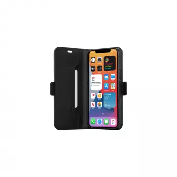 Wallet Case dbramante1928 Copenhagen schlank iPhone 12 Pro Max 6,7 Zoll Schwarz
