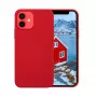 dbramante1928 Greenland Lederhülle für iPhone 12 mini — Rot, passend für 5,4 Zoll