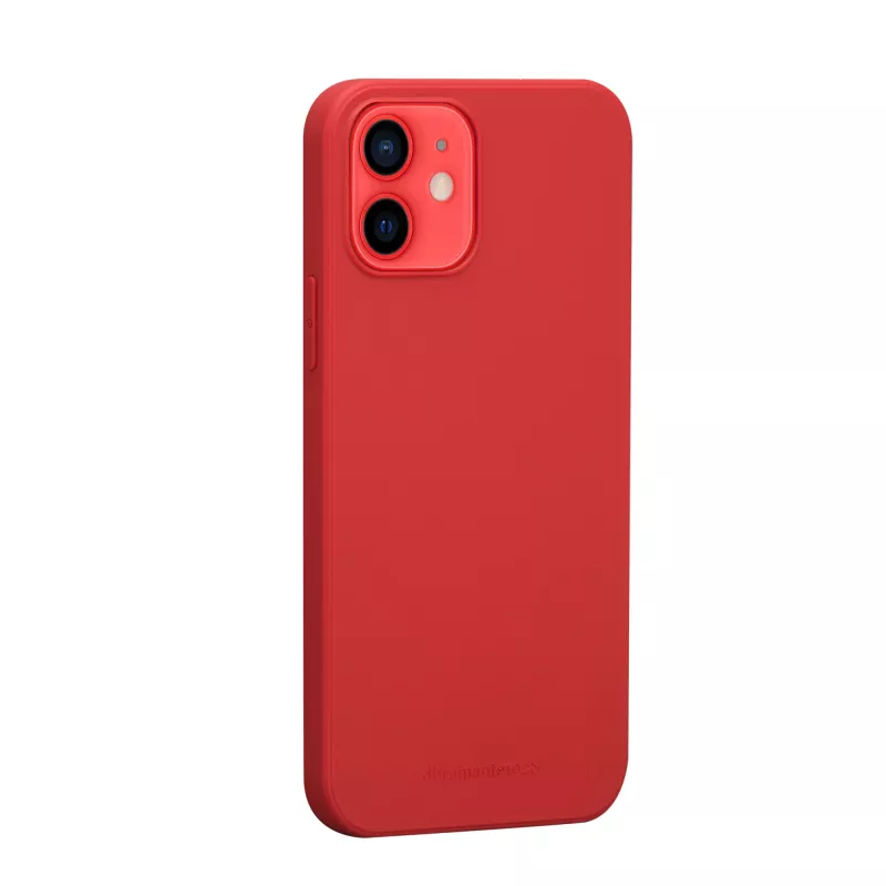 dbramante1928 Greenland Lederhülle für iPhone 12 mini — Rot, passend für 5,4 Zoll