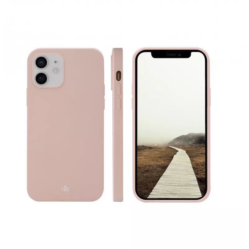Abdeckung dbramante1928 Monaco iPhone 12/12 Pro Pink Sand