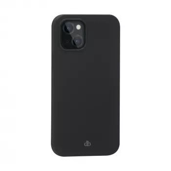 Handyhülle dbramante1928 Monaco für iPhone 13 mini 5.4 Zoll – Night Schwarz, recycelter Kunststoff