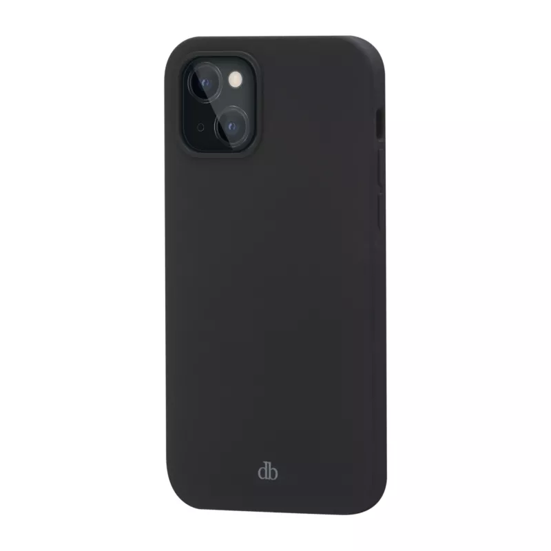 Handyhülle dbramante1928 Monaco für iPhone 13 mini 5.4 Zoll – Night Schwarz, recycelter Kunststoff