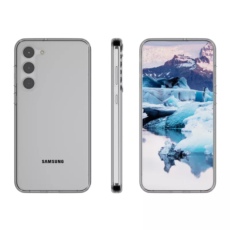 Schutzhülle dbramante1928 Iceland Pro für Samsung Galaxy S23, Transparent, passend für 15,5 cm (6,1 Zoll) Bildschirm
