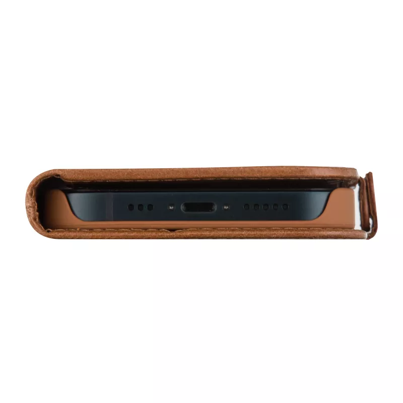 dbramante1928 Copenhagen – iPhone 15 Plus – Tan, Folio, Apple, iPhone 15 Plus, Braun