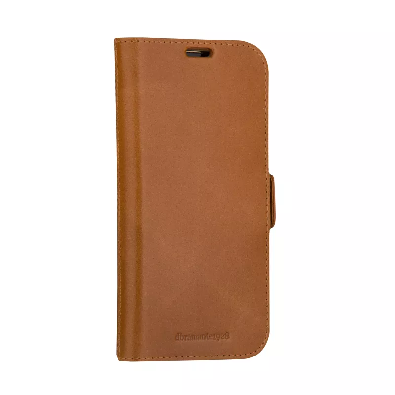 dbramante1928 Copenhagen – iPhone 15 Plus – Tan, Folio, Apple, iPhone 15 Plus, Braun