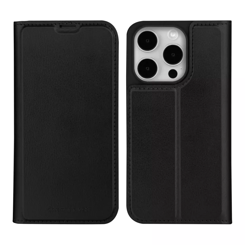 dbramante1928 Oslo - iPhone 15 Pro - Schwarz, Folio, Apple, iPhone 15 Pro, Schwarz
