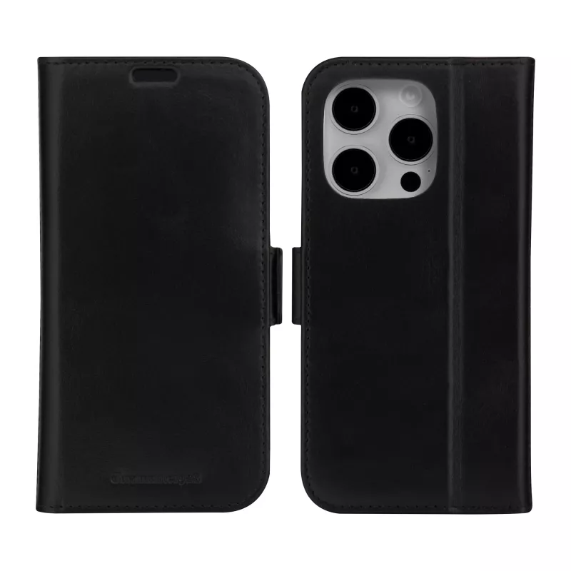 Folio Case dbramante1928 iPhone 15 Pro Max Schwarz 3 Kartenfächer