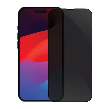 Displayschutz d bramante eco-shield für iPhone 15 Pro — Privacy, 0,565 mm, 74,8×158,2 mm