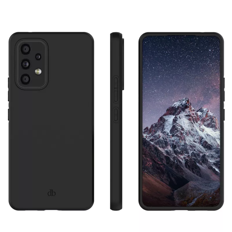 dbramante1928 Bulk – Nuuk – Galaxy A53 – Schwarz, Abdeckung, Samsung, Galaxy A53, 16,5 cm (6,5″), Schwarz
