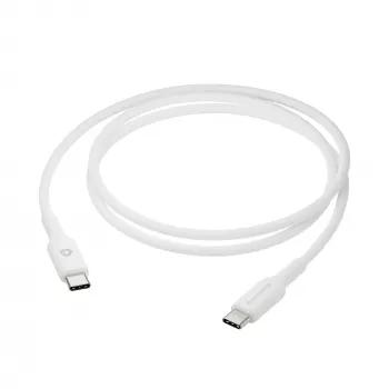 USB-C-zu-USB-C-Kabel 1 m von d bramante – Weiß