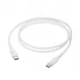 USB-C-zu-USB-C-Kabel 1 m von d bramante – Weiß