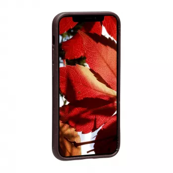 Abdeckung dbramante1928 Barcelona iPhone 12/12 Pro 6.1 Dark Chocolate
