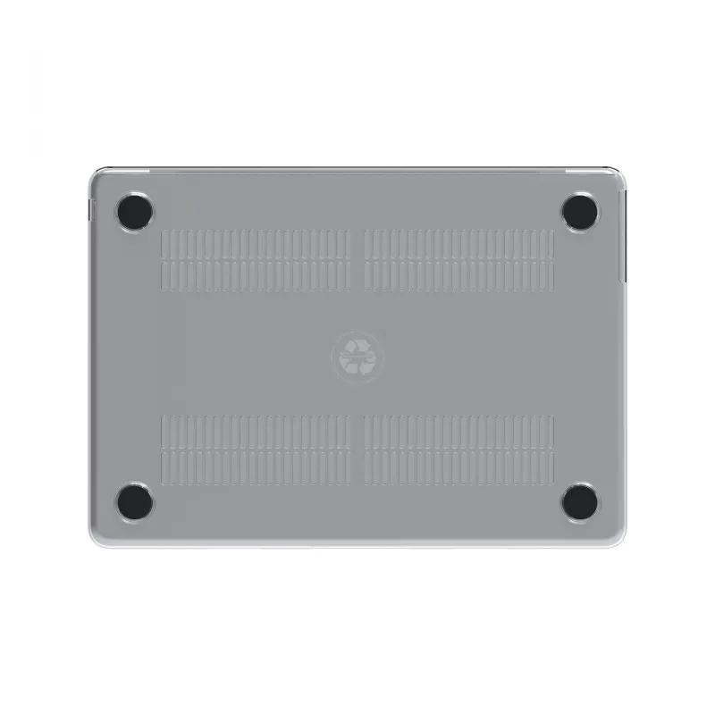 Abdeckung für MacBook Air 13 Zoll (M2/M3) von d bramante — Iceland Clear, passend für 33 cm Bildschirm, 226 g