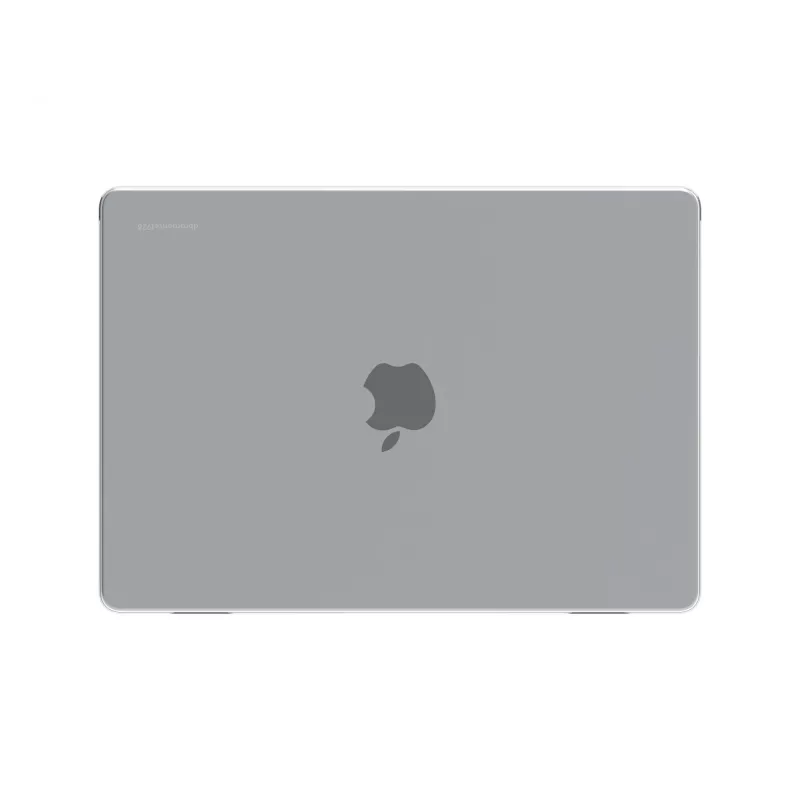 Hülle für 14 inch MacBook Pro von d bramante — Modell Island, passend für M3/M4/M5, 35,6 cm Bildschirm, 258 g, Transparent