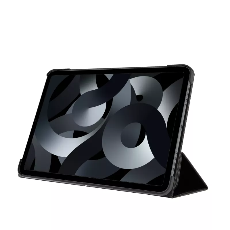 d bramante Oslo Folio-Hülle für iPad Air 11 inch / Air 10.9 inch (2024, 6. Gen) – Schwarz, Kunststoff, 342 g