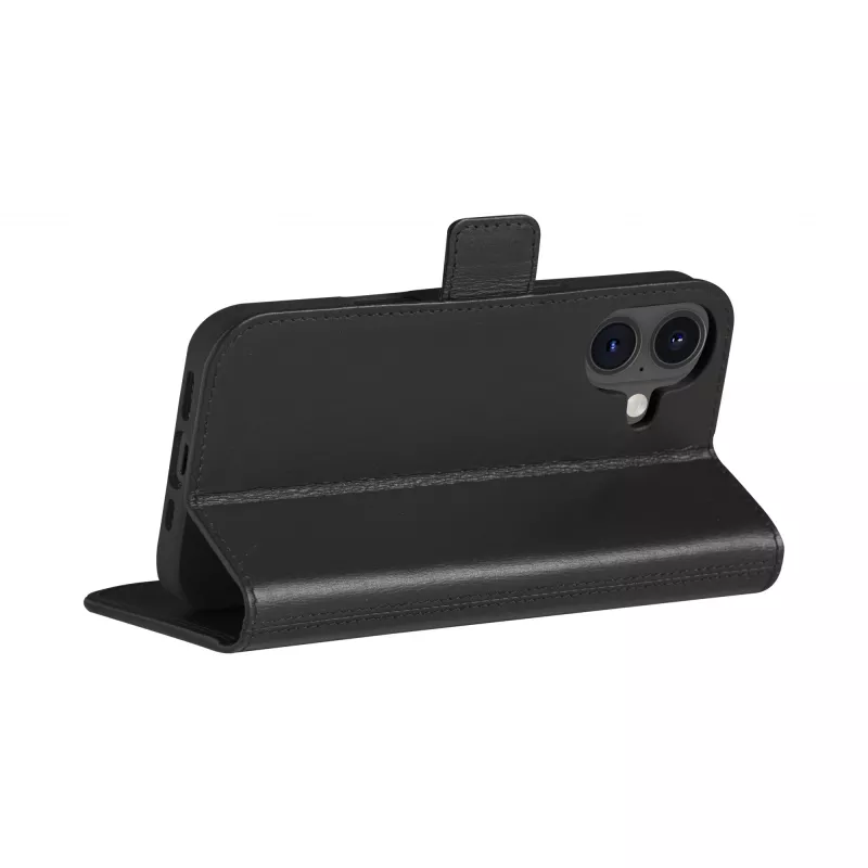 Folio Case dbramante1928 iPhone 16 Schwarz 3 Kartenfächer