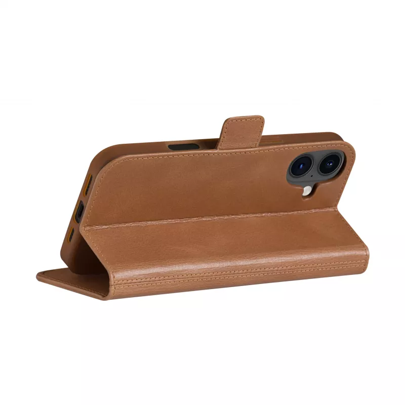 dbramante1928 Copenhagen - iPhone 16 Plus - Tan, Folio, Apple, iPhone 16 Plus, 17 cm (6.7 Zoll), Tan