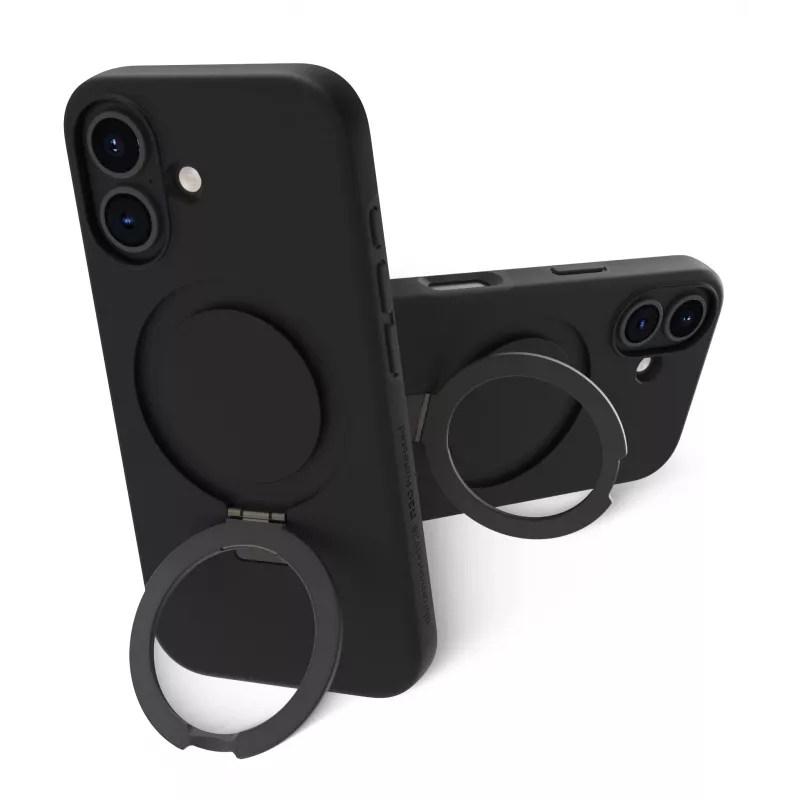 dbramante1928 Iceland Ultra D3O MS Kick - iPhone 16 Plus - Schwarze Rugged-Hülle