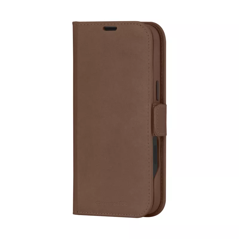dbramante1928 Lynge MagSafe - iPhone 16 Plus - Dark Tan, Folio, Apple, iPhone 16 Plus, 17 cm (6.7 Zoll), Tan