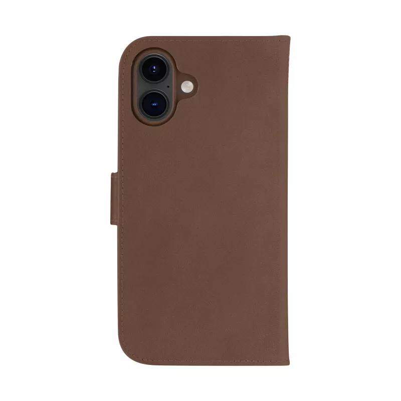 dbramante1928 Lynge MagSafe - iPhone 16 Plus - Dark Tan, Folio, Apple, iPhone 16 Plus, 17 cm (6.7 Zoll), Tan