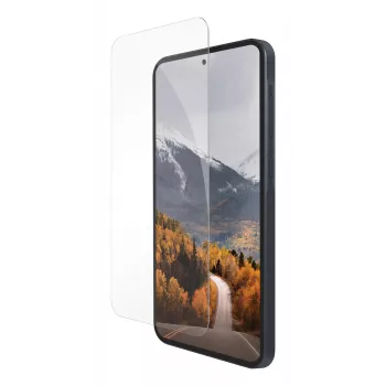 Klare Displayschutzfolie aus gehärtetem Glas d bramante dbramante1928 für Samsung Galaxy A55, 6,6 Zoll