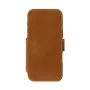 Wallet Case dbramante1928 Copenhagen für iPhone 17 Pro Max – Tan, 3 Kartenfächer, Tischständer