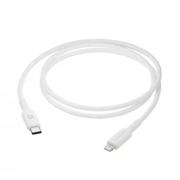 dbramante1928 re-charge - Kabel 1 m USB-C auf Lightning - W, 1 m, USB C, USB 2.0, 0,48 Gbit/s, Weiß