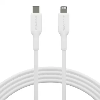 USB-C auf Lightning Kabel 2 m, d bramante re-charge (USB 2.0, weiß)